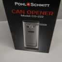 POHL SCHMITT Electric Can Opener with Knife Sharpener and Bottle Opener