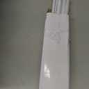 XLHOMO Over The Table Rod Stand with Clamps, Adjustable 32''-79'' Tall 32"-131" Length, White Table Arch Stand Metal Balloon Frame Hanging Rod for Weddings Birthdays Party Garden Arbors Decoration