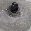 Contemporary Minimalist Glass Ceiling Light