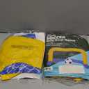 Inflatable Soccer With Goal Game Inflates To 39.5 in x 19.7 in x 22.01 in, Pack Of 2