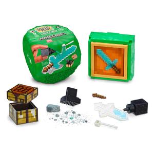 MGA's Miniverse Make It Mini Minecraft, Minecraft, Crafting, Mining, Pixel, Tools, Animals, Blind Packaging, DIY, NOT Edible, Collectors, Gifts, 8+