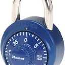 Master Lock 1530DCM School or Gym Locker Lock Combination Padlock, Back to School Essential, Pack of 1