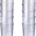 New Star Foodservice Restaurant-Grade Polycarbonate Beverage Tumblers, 5 oz, Clear, Set of 12