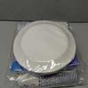 2 x 144pcs Blue Graduation Party Supplies for 24, Blue Graduation Decorations 2026 with 9 Inch Graduation Plates, 7 Inch Dessert Plates, Napkins, Paper Cups, Forks and Knives