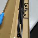 Double Curtain Rods Antique Bronze,Room Darkening Drapery Rod for 28-48 Inches,Adjustable 3/4 Inches Front and 5/8 Inches Back Quality Metal Rod for Window,Wrap Around Design