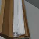 LazBlinds No Tools No Drill Cordless Cellular Shades, Top Down Bottom Up (TDBU) Honeycomb Shades for Home, Light Filtering Thermal Insulation Blinds for Windows, 23" W x 48" H, White