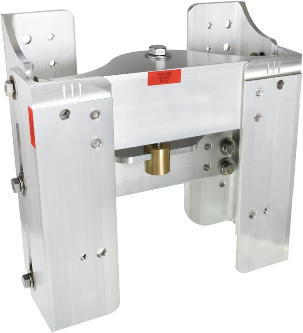 WFLNHB JPL4500 6 Setback Adjustable Outboard Boat Jack Plate Replacement for Boat Steering System 40-225hp