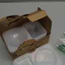 VIOXUANFG 5 Set Reusable Snack Containers with Lids, BPA-Free Leakproof Portion Control Containers for Adults & Kids, Divided Mini Food Storage for Lunch, Salad Dressing, Condiments