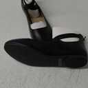 DREAM PAIRS Women's Comfortable Fashion Elastic Ankle Straps Flats Shoes (12, Black/Pu)
