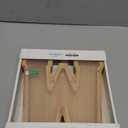 SummiDate Wooden Letter Piggy Bank for Kids| Piggy Bank for Boys Girls Toddler| Alphabet W Money Bank| Personalized Initial Wood Coin Bank Birthday for Kids (W)