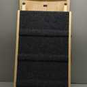 Dog Ramp for Bed, 64" Long Foldable Pet Ramp for Small Large Dogs, Dog Ramps for High Beds Car, High Traction with Platform 6 Adjustable Heights 24" to 30" Up to 220LBS, Wood (64"X 17inch)