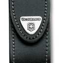 Victorinox Leather Pouch for Swiss Army Pocket Knives, 3,5cm x 10cm, Black