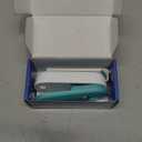 ODSD 2 in 1 Mini Bag Sealer - Heat Seal and Cutter with Lanyard, Portable Handheld Chip Bag Sealer for Snacks, Candies, Plastic Food Storage (Batteries Included) (Green/White)