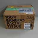 Save Trees Bamboo Facial Tissues - 12 Boxes of Eco-Friendly, 3-Ply Hypoallergenic Tissues, 90 Sheets per Box, FSC Certified, Plastic-Free Packaging, Soft & Gentle for Home Use