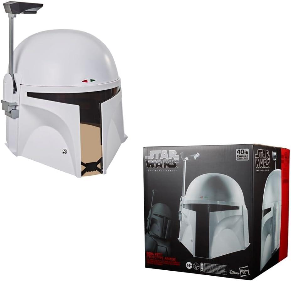 STAR WARS The Black Series Life Size Prop Replica - Boba Fett Prototype Armor Electronic Helmet STAR WARS The Black Series Life Size Prop Replica - Boba Fett Prototype Armor Electronic Helmet