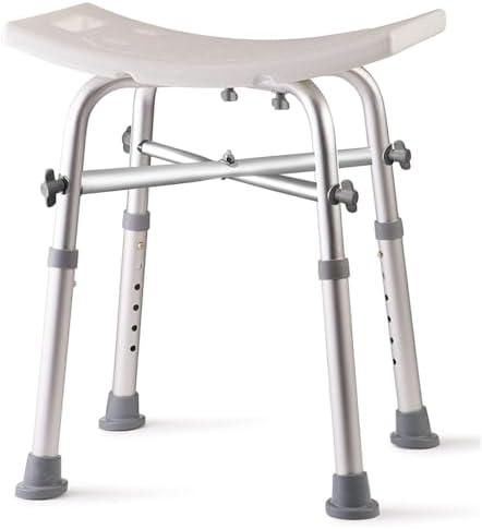 Dr. Kay's Adjustable shower Chair for inside shower with Unique Heavy Duty Crossbar Supports, Shower Stool for the inside tub, Bath stool, adjustable shower chair for the elderly and disabled, 500 lbs