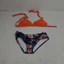 Yonique Women Two Piece Bathing Suits Push Up Bikini Set Halter Swimsuit Vintage Swimwear M