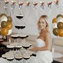 Martini Bow Birthday Party Decorations, A Tini Bit Older Banner Balloons Decorations for Girls Women Martini Bar Birthday Bachelorette Bridal Shower Party Supplies