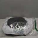 Hoewina Dog & Cat Bed for Indoor Cats, 20in Calming Donut Bed for Puppy and Kitten, Washable Round Fluffy Pet Bed for Small Medium Dogs and Cats (Light Grey)