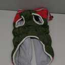 FUAMEY Dog Coat for Large Dogs,Waterproof Dog Winter Jacket with Harness Built in Puppy Cold Weather Coats Reflective Pet Vest with Zipper Warm Fleece Dogs Snowsuit Windproof Christmas L (L(chest:24in))