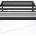 Amazon.com: NEW JETO Metal Bed Frame,Twin Size Bed Frame with Storage Space,Heavy Duty Sturdy Mattress Foundation,Easy Assembly,No Box Spring Needed, Black,18 Inch,Twin : Home & Kitchen