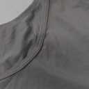 Halloween Clown Costume for Women Tutu Skirt Ruffle Collar Stripes Thin Tube Socks Faux Rabbit Fur Balls Red Latex Balloons 
(Grey, X-Large)