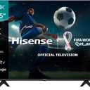Hisense ULED 4K Premium 65U6G Quantum Dot QLED Series 65-Inch Android 4K Smart TV with Alexa Compatibility, 600-nit HDR10+, Dolby Vision & Atmos, Voice Remote (2021 Model)