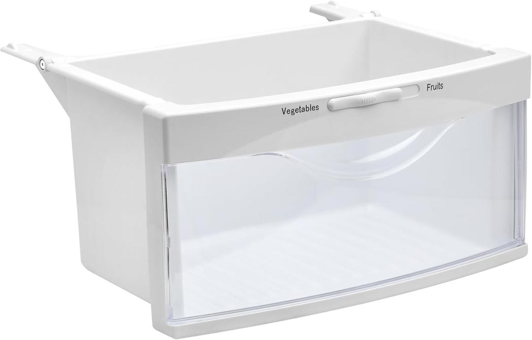 WR32X10524 Bottom Drawer, AP3855806 Meat Pan Assembly, Compatible with GE Refrigerators, Replacement Models: 1169961, EAP1021907, PS1021907