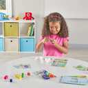 hand2mind MathLink Cubes Numberblocks 1-10 Activity Set, 30 Preschool Learning Activities, Counting Blocks, Linking Cubes, Educational Toys for Kids, Number Games, Math Manipulatives Kindergarten