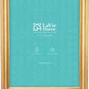 LaVie Home 11x14 Picture Frames (1 Pack, Gold) Photo Frame with Plexiglass for Wall Mount Display