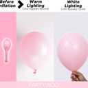 PartyWoo Light Pink Balloons 120pcs Different Sizes of 18 12 10 5 Inch Pastel Pale Baby Pink Balloon Arch Kit Garland for Baby Shower Bachelorette Bridal Shower Birthday Party Decorations Pink-Y48