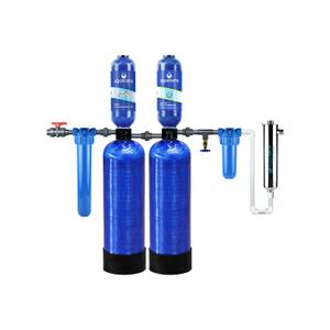 Aquasana Whole House Well Water Filter | 500,000 Gallons | UV, Carbon & KDF | Salt-Free Softener Alternative | Tackles up to 99.99% Chlorine, Bacteria, Viruses, Cysts & Scale | Rhino WH-WELL-CT-UV