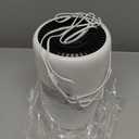 Air Purifier for Home Bedroom, AromaRoom H13 HEPA Air Filter For Smoke Pollen Dander Hair Smell Air Cleaner, 3-in-1 Filter with Sleep Mode, Quiet Air Cleaner For Pets, Home, Baby Room (White, AP103)