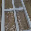 Fixed Window Safety Guard 14x 38 *2 Pack Adjustable Width Prevents Accidental Falls, Non-Egress, Tamper Resistant Screws Included, White