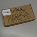 Rose Gold Buffet Party Serving Utensils Set 12 Pieces Copper Stainless Steel Flatware Silverware Set, Includes Serving Spoon Slotted Spoons Serving Forks Soup Ladle Serving Tongs Pie Server