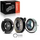 A-Premium Air Conditioner AC Compressor Clutch Kit Compatible with Ford Escape 2008-2012 & Mazda Tribute 2008-2011 & Mercury Mariner 2007-2011, 3.0L, DKS17D Compressor, with 6-Groove Pulley