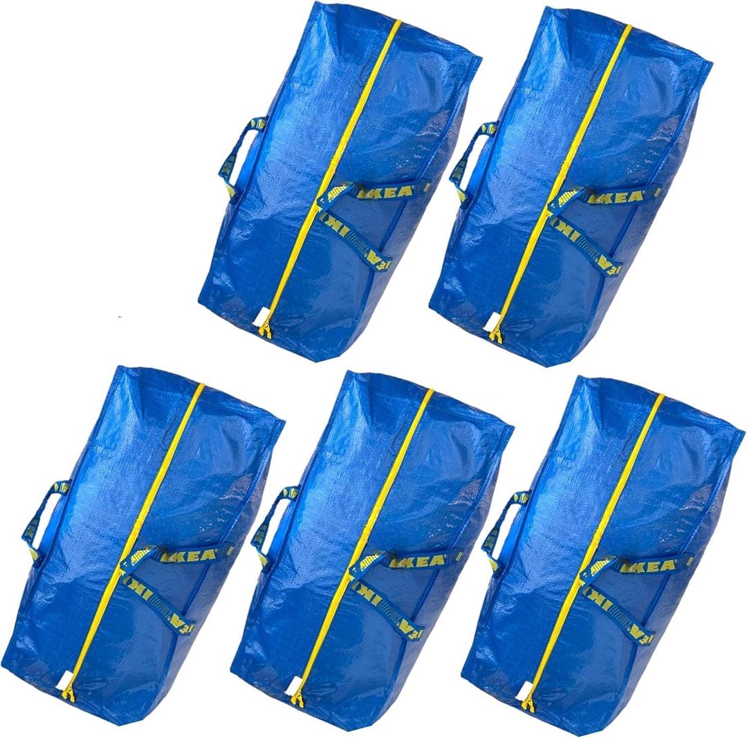 Ikea Frakta Storage Bag - Blue (5)