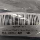 Luoika Women's Wide Width Low Heel Side Zipper Ankle Boots 9 wide