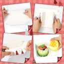 2 x 48 Pcs Christmas Tree Paper Food Trays for Xmas Party Decoration Red Christmas Food Boat Nacho Trays Disposable Snack Holder for Winter Holiday Xmas Party Supplies