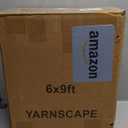 6' x 9' Washable Area Rug - Low Pile Soft Vintage Indoor Rug for Living, Dining or Bedroom - Lightweight Carpet with Non-Slip Backing - Foldable for Easy Placement, Ocean Blue