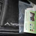 Tentproinc RV Awning Side Sun Shade Screen 9'X7' Mesh Sunshade for RV Awning Sunscreen Motorhome Camping Trailer Awning Screenshade Block UV Glare - (Black)