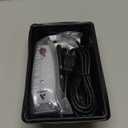 Andis 04780 Professional T-Outliner Beard & Hair Trimmer for Men with Carbon Steel T-Blade, Bump Free Technology  Corded Electric Beard Trimmer, GTO, Grey