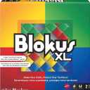 Mattel Games Blokus XL Board Games for Family Night, Brain Games for 2 to 4 Players, Oversized Board and Pieces ( Exclusive)
