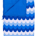 Happy Nappers: Pillow & Sleepy Sack: Medium - Blue Shark - 54 x 20", 2-In-1: Plush Animal Opens Into Sleeping Bag, Soft Play & Nap Character, Kids 3+
