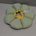 Cat Cone Collar,Cute Waterproof Cat Recovery Collar,Anti-Bite Lick Wound Healing Safety Elizabethan e Collar for Cats,Green Flower All-Season Style