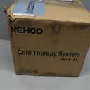 NEHOO Cold Therapy Machine with Extra Large Knee/Hip Pad, Pain Relief for Post-Surgery Recovery, Programmable Ice Therapy Machine, Continuous Cryotherapy Cold Pack