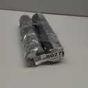 Leather Dice Cup Set, 5 Black Dice Cups + 25 Dices + Exclusive Storage and Transport Case Made of Faux Leather (10x Black)