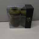 4PCS Green Velvet Christmas Ornaments Set  6 Inch Large Flocked Shatterproof Baubles for Xmas Tree Decoration, Hanging Ornaments for Holiday & Home Dcor (Green, 6 Inch / 15 cm)