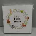 Keepsake Baby Memory Book, Girl, Boy - Beautiful First 5 Year Journal Book, 100 Pages Newborn Milestone Scrapbook, From Pregnancy to Age 5, First Time Mom Gifts for Baby Shower, Gender Neutral (Muse)