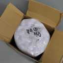 Orthopedic Dog Bed for Large Dogs - Big Waterproof Dog Crate Bed with Removable Washable Cover, Egg Crate Foam Support, Anti-Slip Bottom, Deluxe Plush Pet Bed Mat (Light Grey) 35.0"L x 22.0"W x 3.0"Th